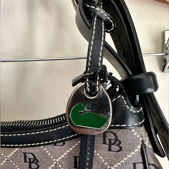 Dooney & Bourke Signature Hobo 10”x5”x3” - Picture 3 of 17